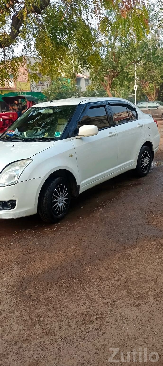 White Swift Dzire Sedan – Well Maintained - Cars - Gandhinagar City - Image 3