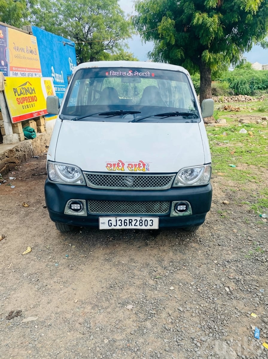 White Maruti Eeco 7 Seater Van - Cars - Dhrangadhra - Image 2