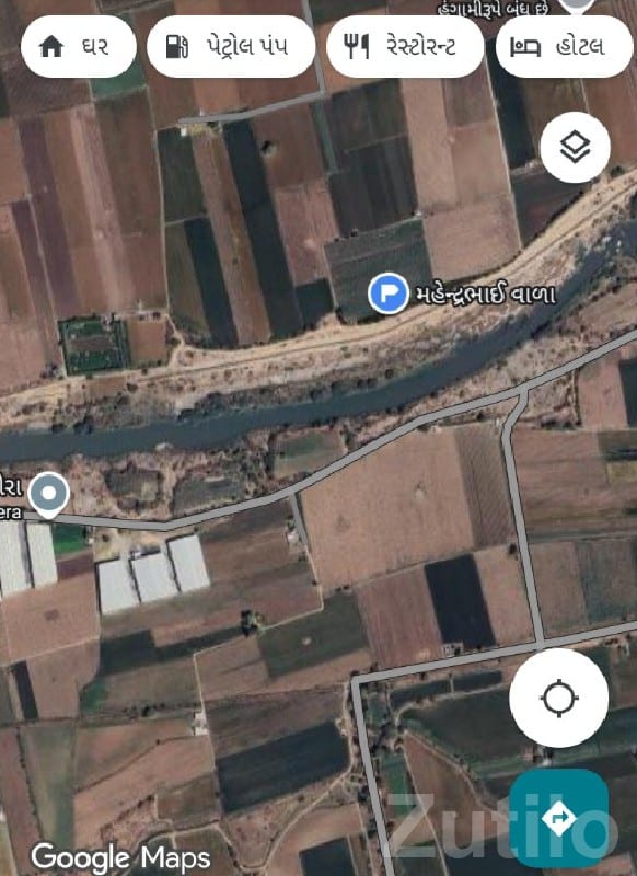 Riverside Agricultural Land in Dhoraji - જમીન અને પ્લોટ - ધોરાજી - Image 2