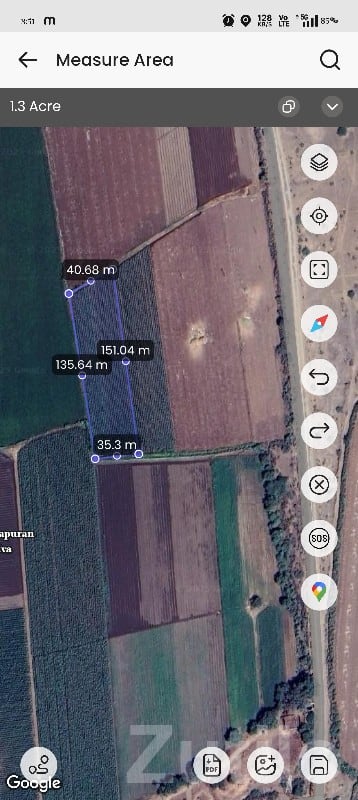 1.3 Acre Agricultural Land in Gondal - જમીન અને પ્લોટ - ગોંડલ - Image 2