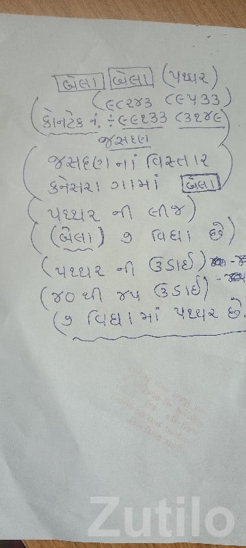Jasdan Kanasara 7 Vigha Stone Land