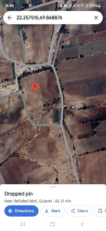 Agricultural Land Near Motirafudad, Lalpur