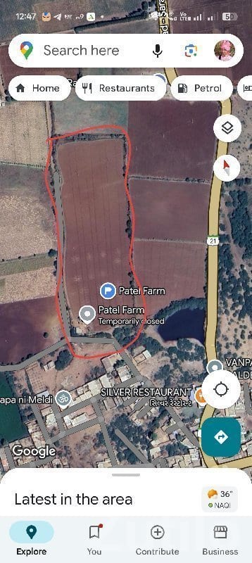 21.9 Vigha Agricultural Land Wankaner