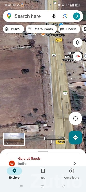 Highway Touch Plot on NH Road, Khambhalia