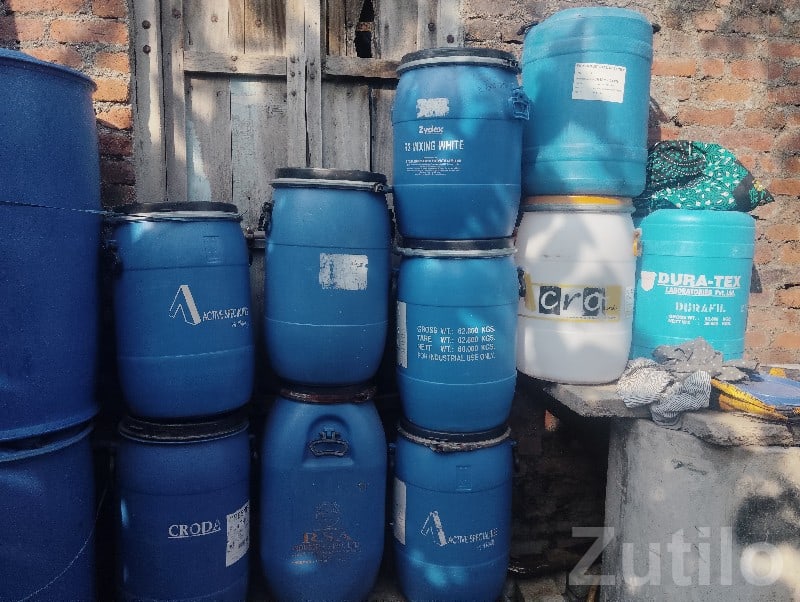 Used Plastic Blue Barrels for Storage - જમીન અને પ્લોટ - રાજકોટ શહેર - Image 3