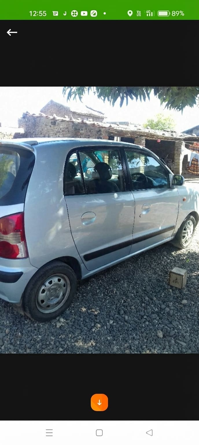 Hyundai Santro XG Silver Hatchback - Cars - Gadhada - Image 3