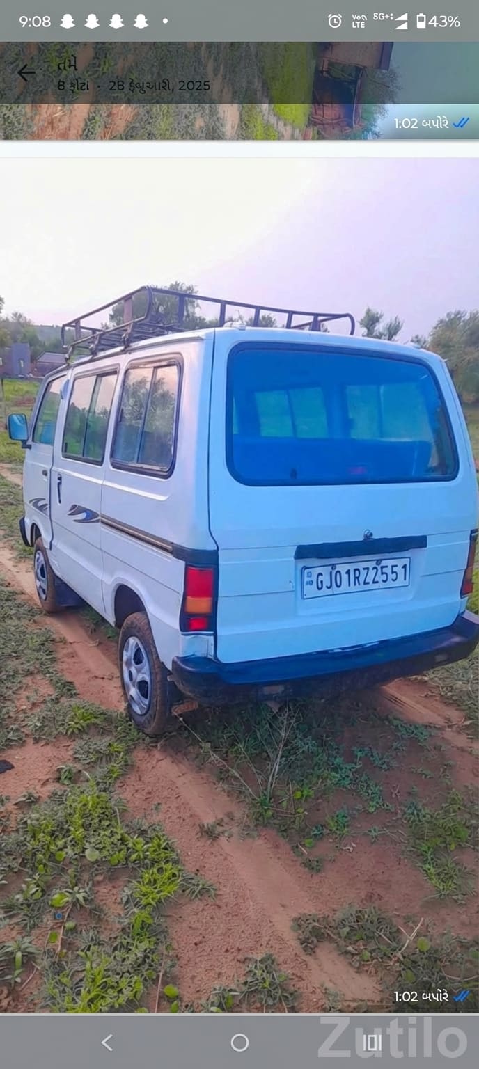 2017 Maruti Van 800 White – Alloy & Carrier - Cars - Mehsana City - Image 4