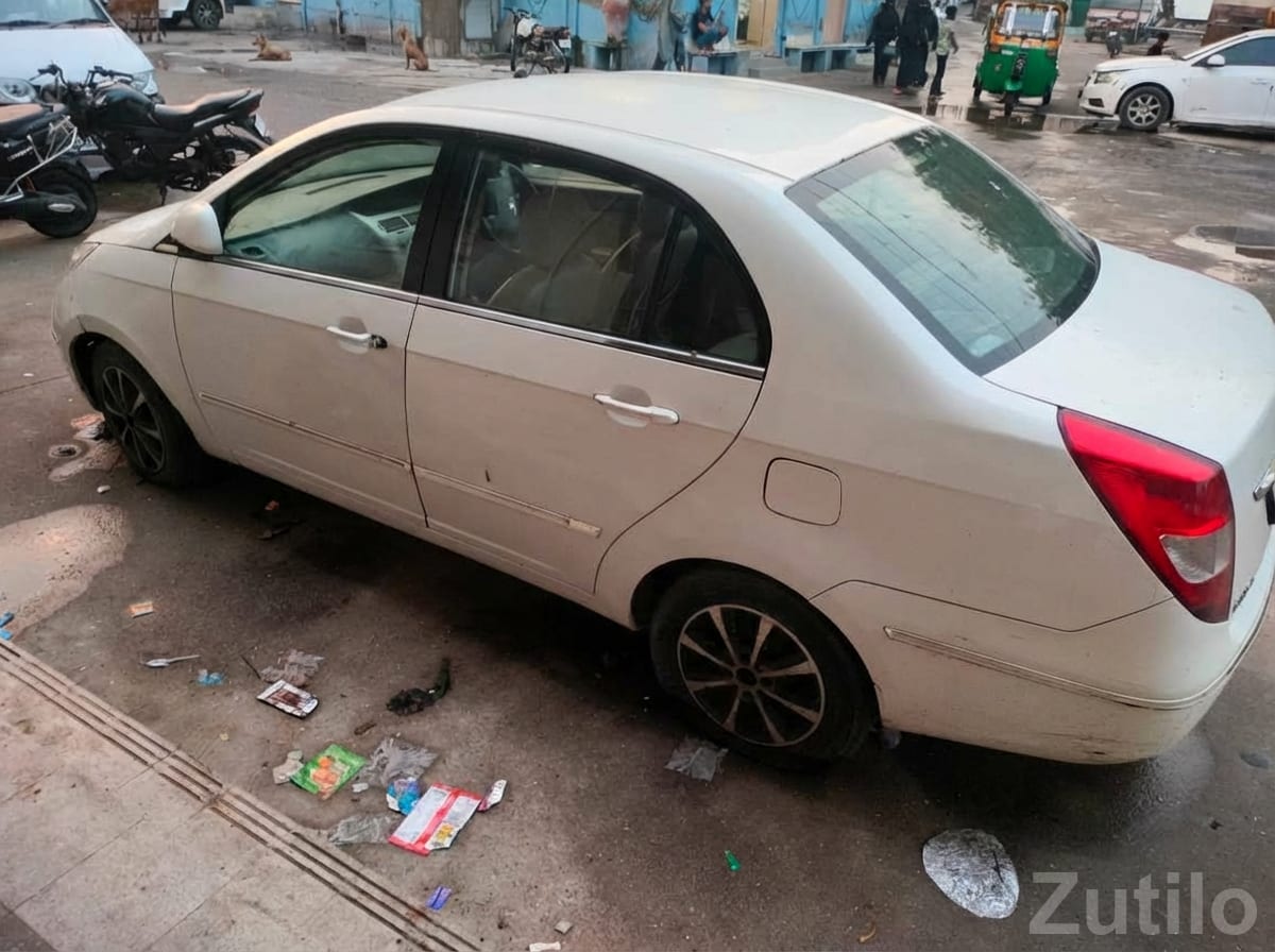 2011 Tata Manza White Sedan - Cars - Dhoraji - Image 2