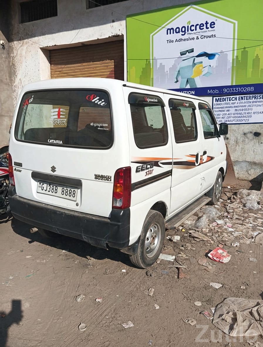 Maruti Suzuki Eeco 5 Seater AC – White Van - Cars - Dholka - Image 4
