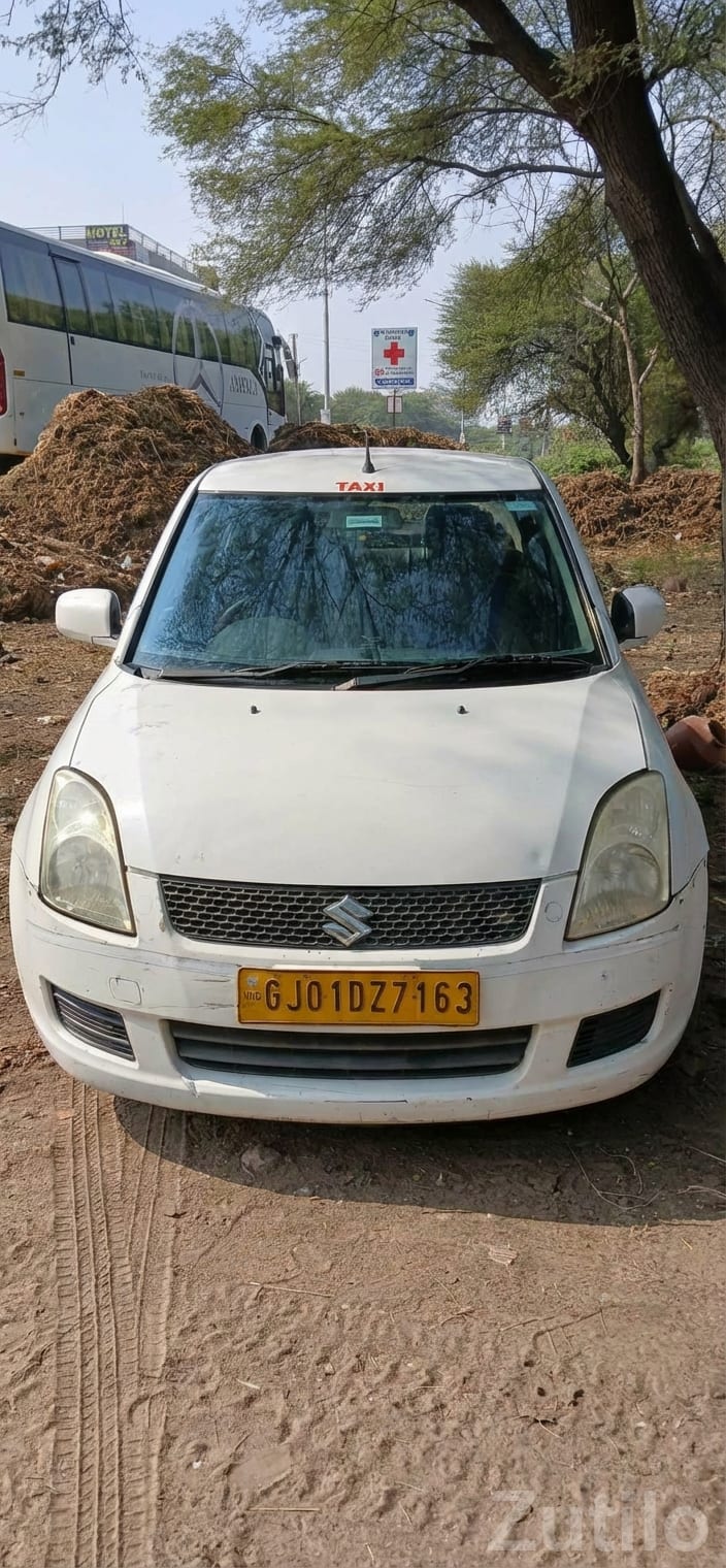 Maruti Swift Dzire White Taxi Car Maruti Swift Dzire White Taxi Car