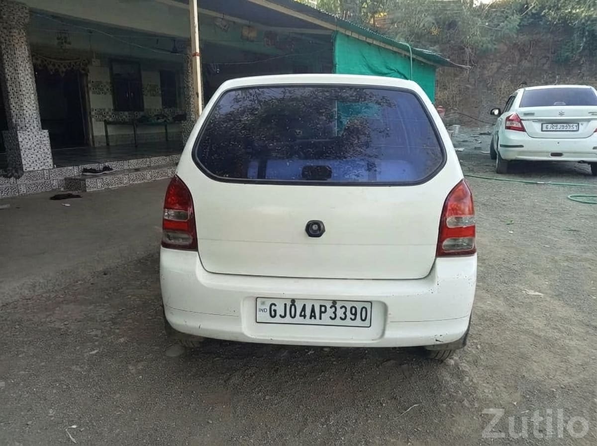 White Maruti Alto LXI Used Car - Cars - Sutrapada - Image 2