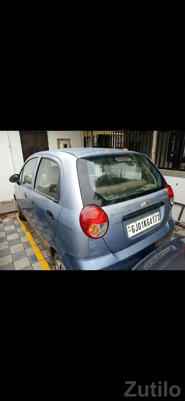 Blue Chevrolet Spark Used Hatchback Car Blue Chevrolet Spark Used Hatchback Car