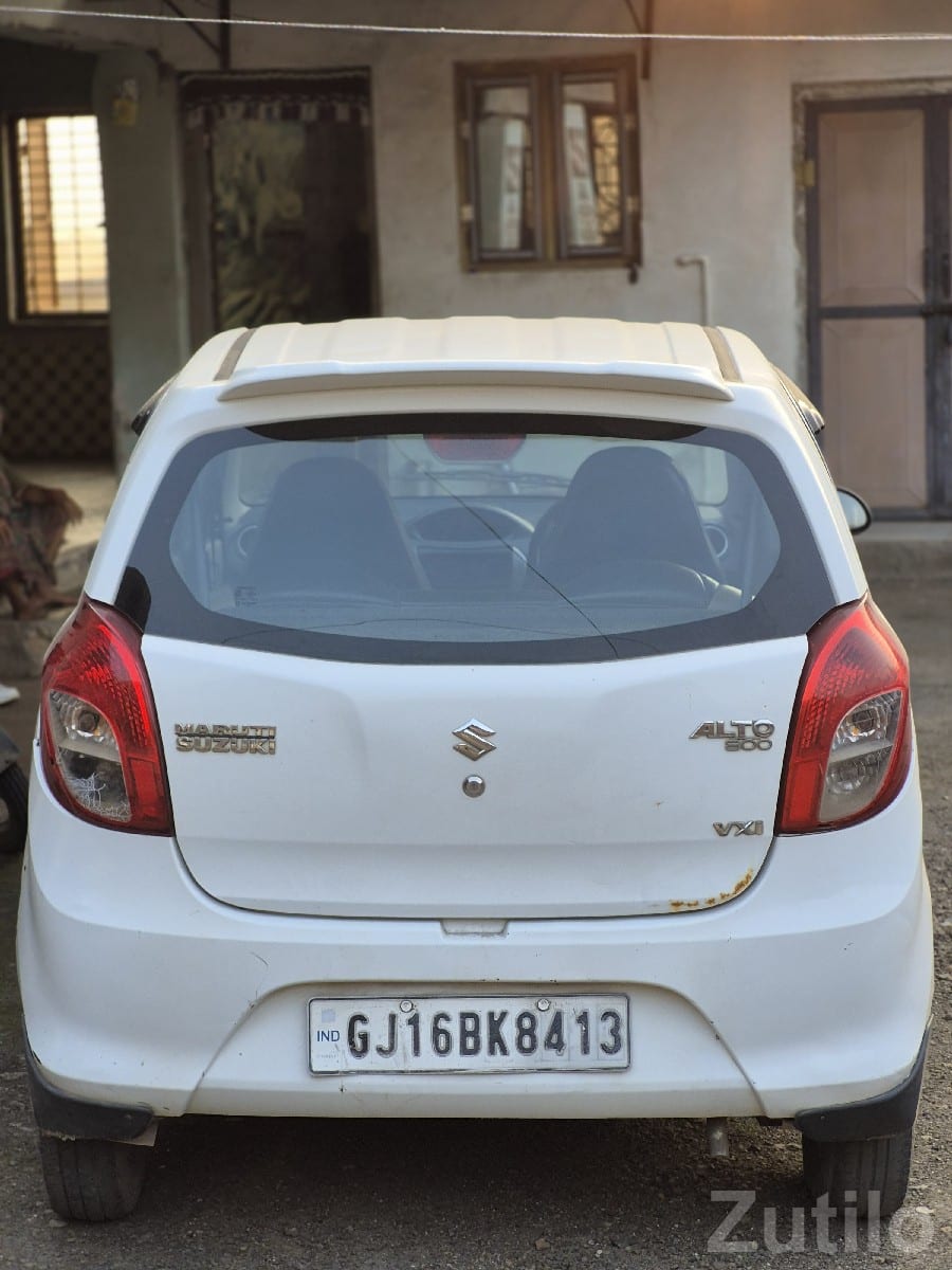 White Maruti Suzuki Alto 800 for Sale - કાર - વિસાવદર - Image 3