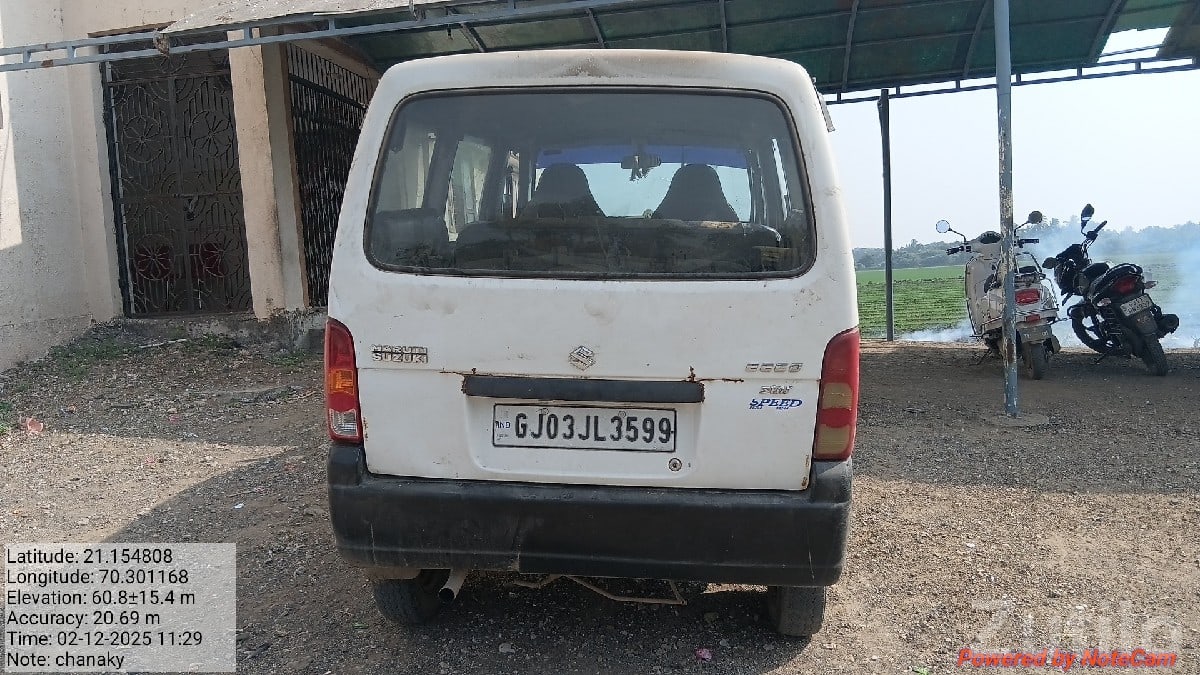Used Maruti Eeco White Family Van - Cars - Babra - Image 2