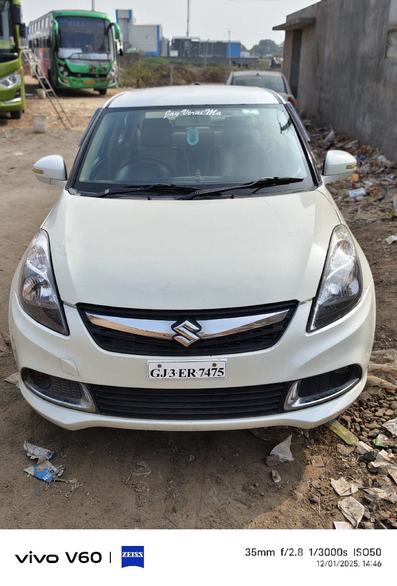 Swift Dzire ZDi Top Model White Diesel - Cars - Khambhalia - Image 2