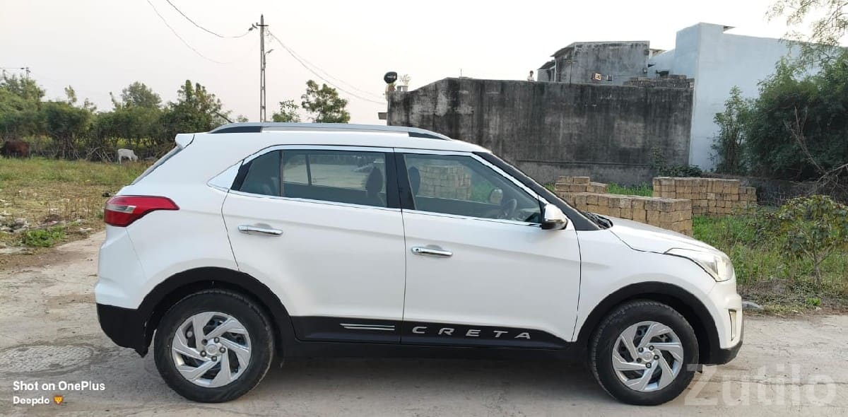 Hyundai Creta 1.4 S CRDi Diesel SUV White - Cars - Keshod - Image 2