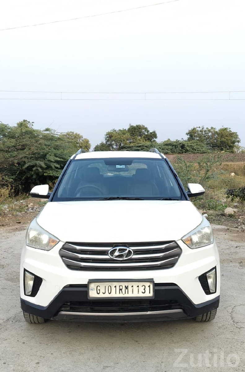 Hyundai Creta 1.4 S CRDi Diesel SUV White - Cars - Keshod - Image 3