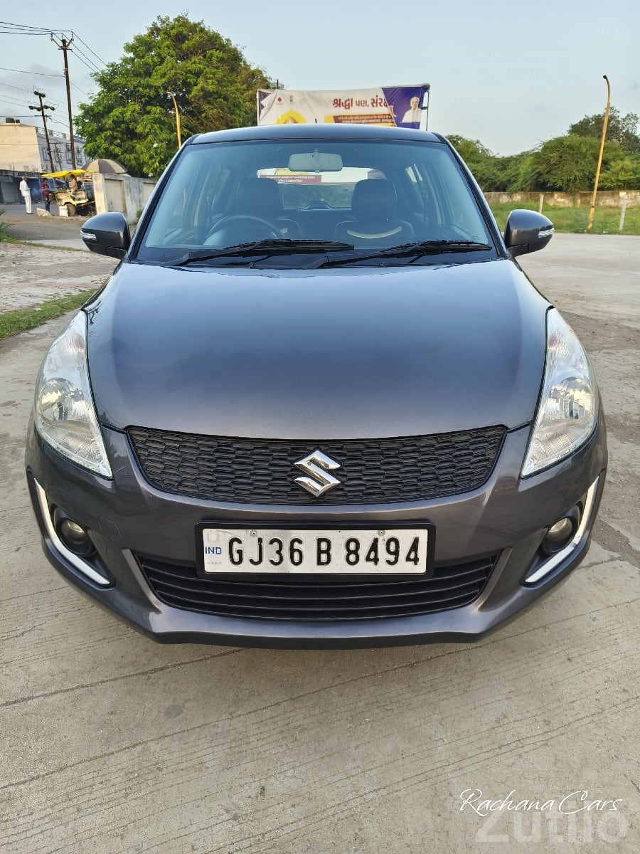 White Maruti Swift VXI – Well Maintained - કાર - ભાણવ - Image 4