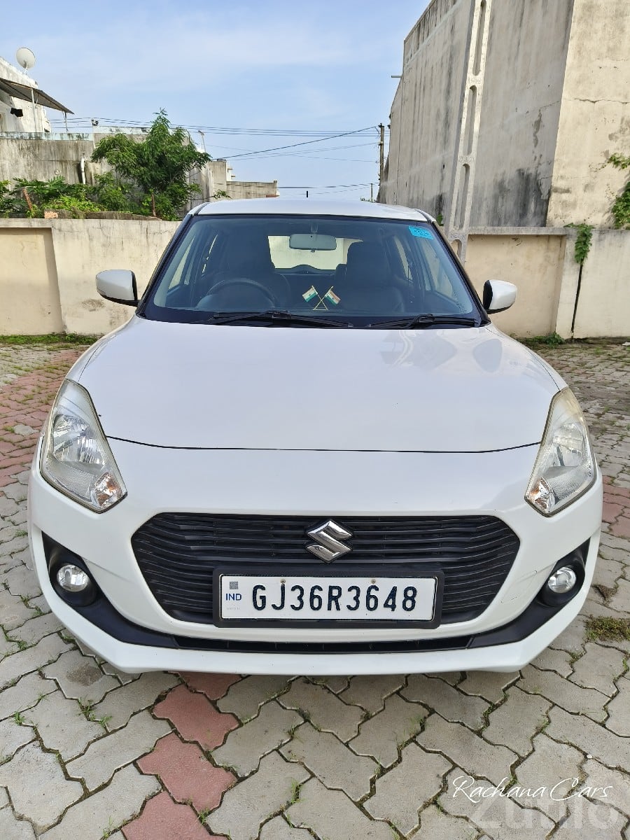 White Maruti Swift VXI – Well Maintained - કાર - ભાણવ - Image 5