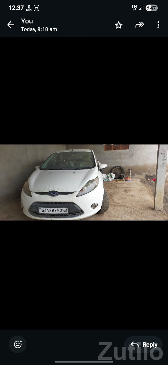 White Ford Fiesta Car for Sale - કાર - વિસાવદર - Image 3