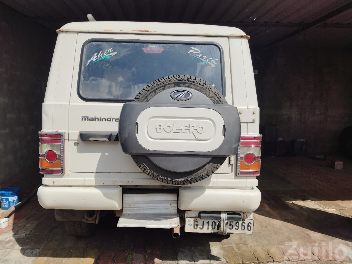 Mahindra Bolero 7 Seater White SUV - Cars - Bhanvad - Image 2