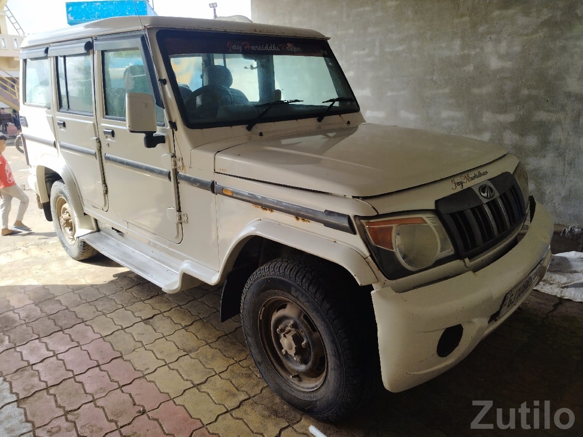 Mahindra Bolero 7 Seater White SUV - Cars - Bhanvad - Image 3