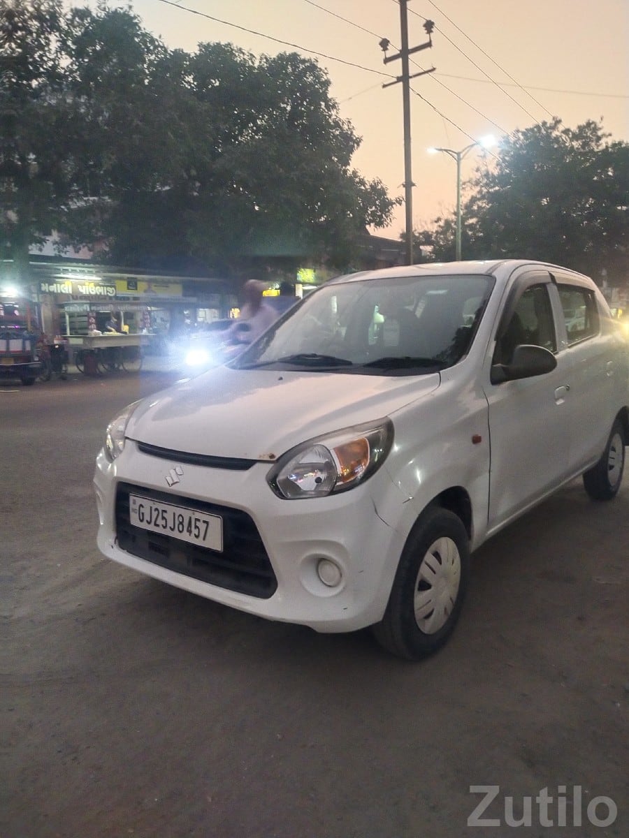 White Maruti Alto 800 Used Car - Cars - Bhanvad - Image 2