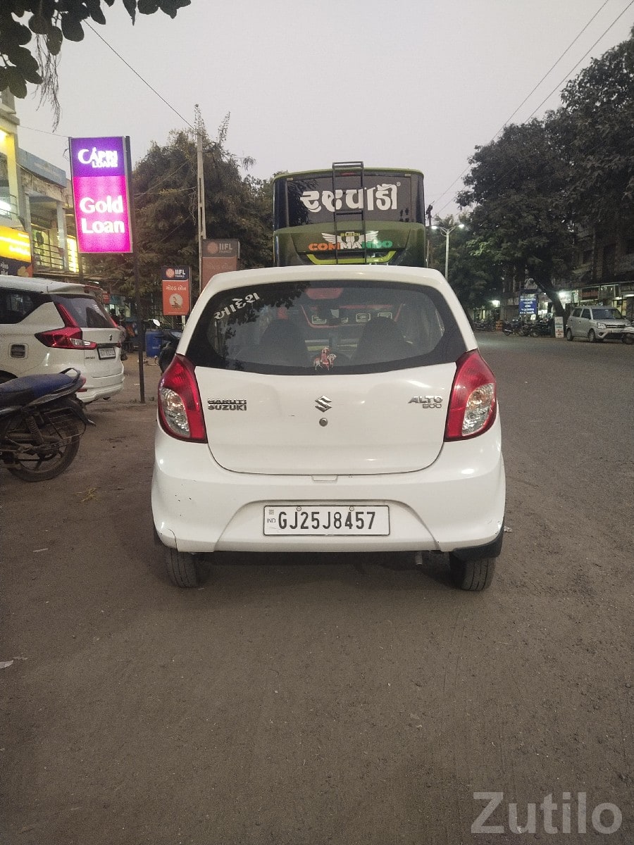 White Maruti Alto 800 Used Car - Cars - Bhanvad - Image 3