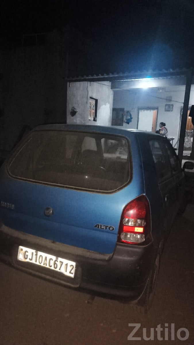 Used Blue Maruti Suzuki Alto Car - કાર - ભાણવ - Image 2