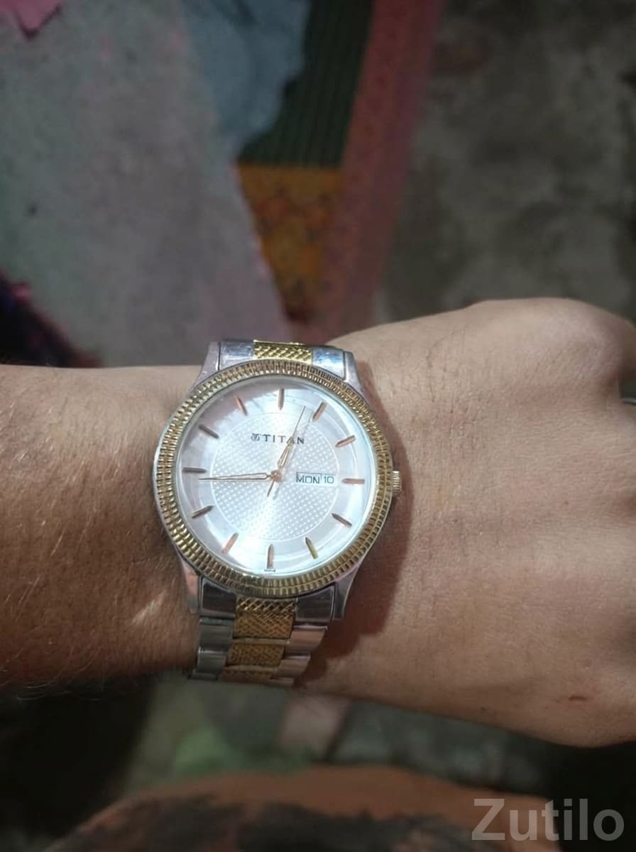 Titan Two-Tone Gents Analog Watch - Smart Watches - Ahmedabad City - Image 2
