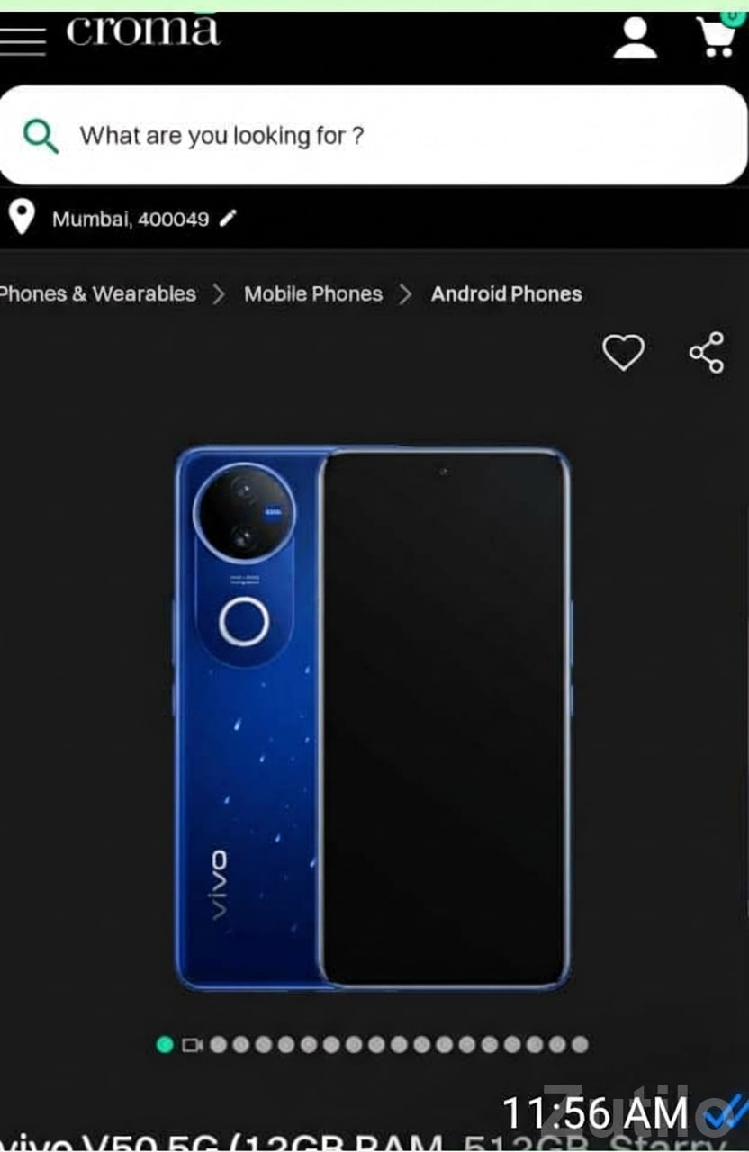 Vivo V50 5G 12GB 512GB Cosmic Blue Vivo V50 5G 12GB 512GB Cosmic Blue