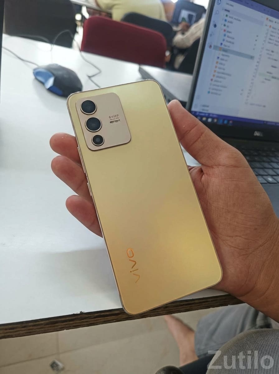 Vivo V23 5G Slim Gold Smartphone - Mobile Phones - Kalol - Image 4
