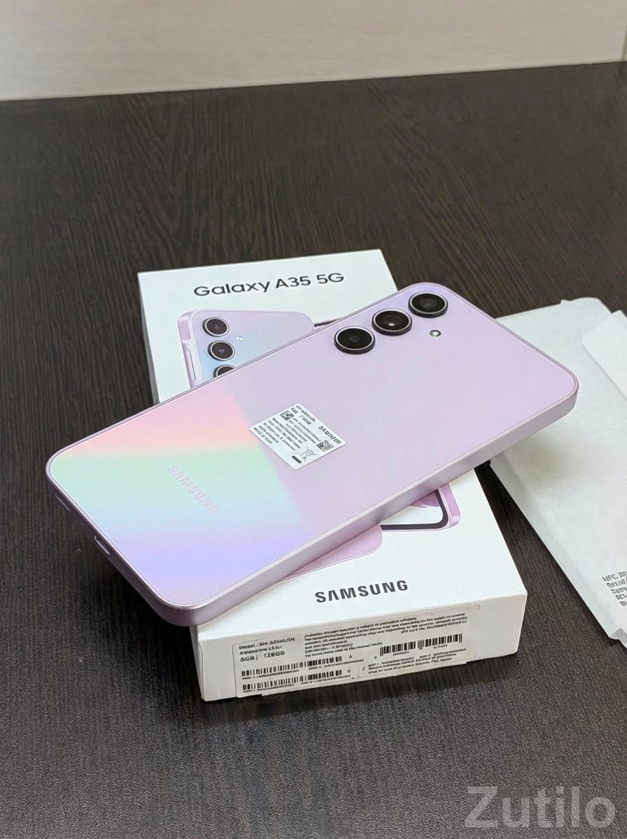 Samsung Galaxy A35 5G New Lavender - મોબાઇલ ફોન - રાજકોટ શહેર - Image 3