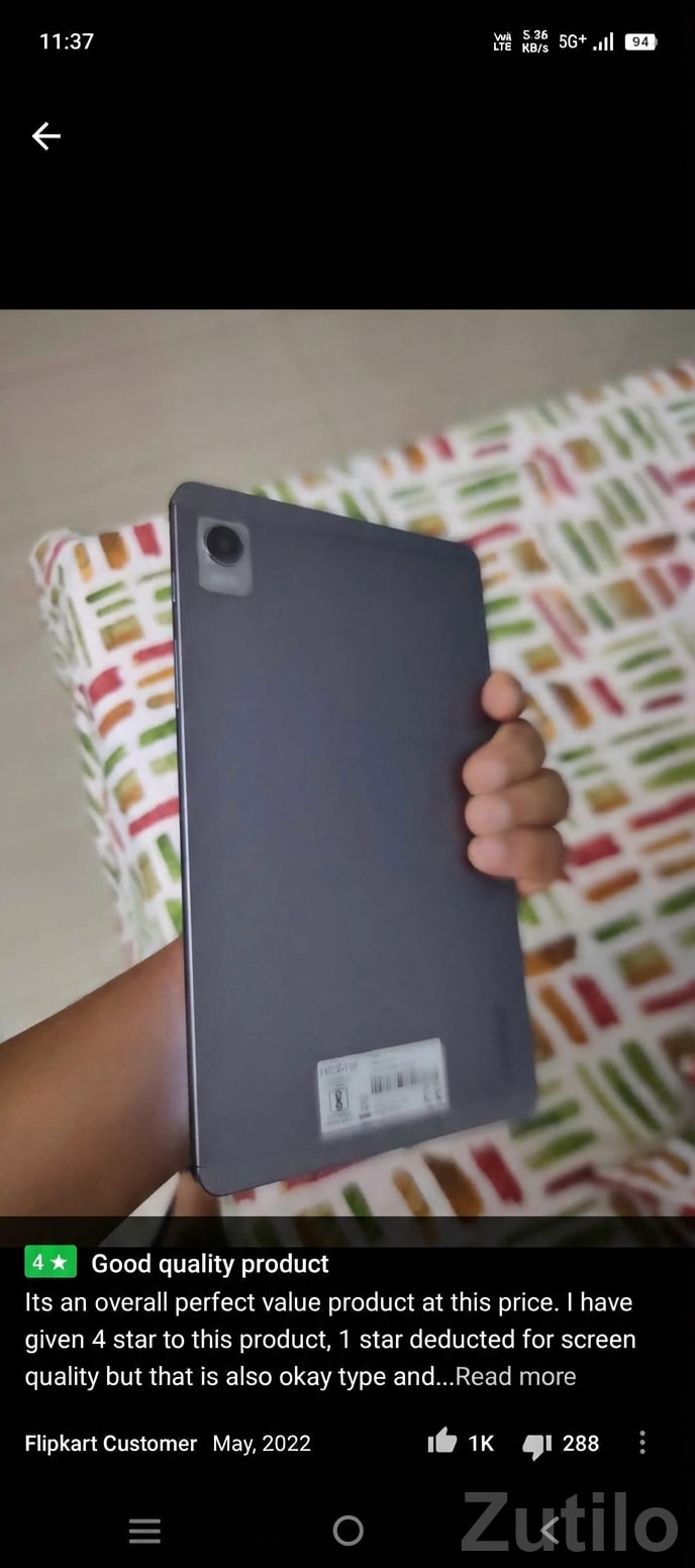Realme Pad Mini Tablet – Sleek Grey