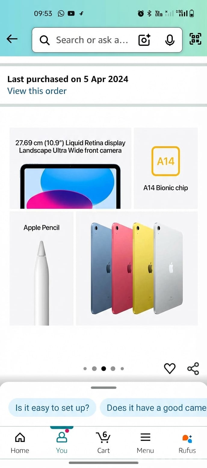 Apple iPad 10th Gen 64GB Wi‑Fi Blue - Mobile Phones - Gadhada - Image 2