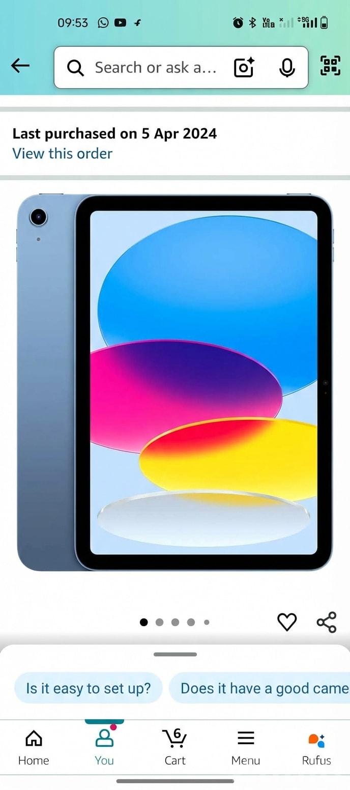 Apple iPad 10th Gen 64GB Wi‑Fi Blue - Mobile Phones - Gadhada - Image 3