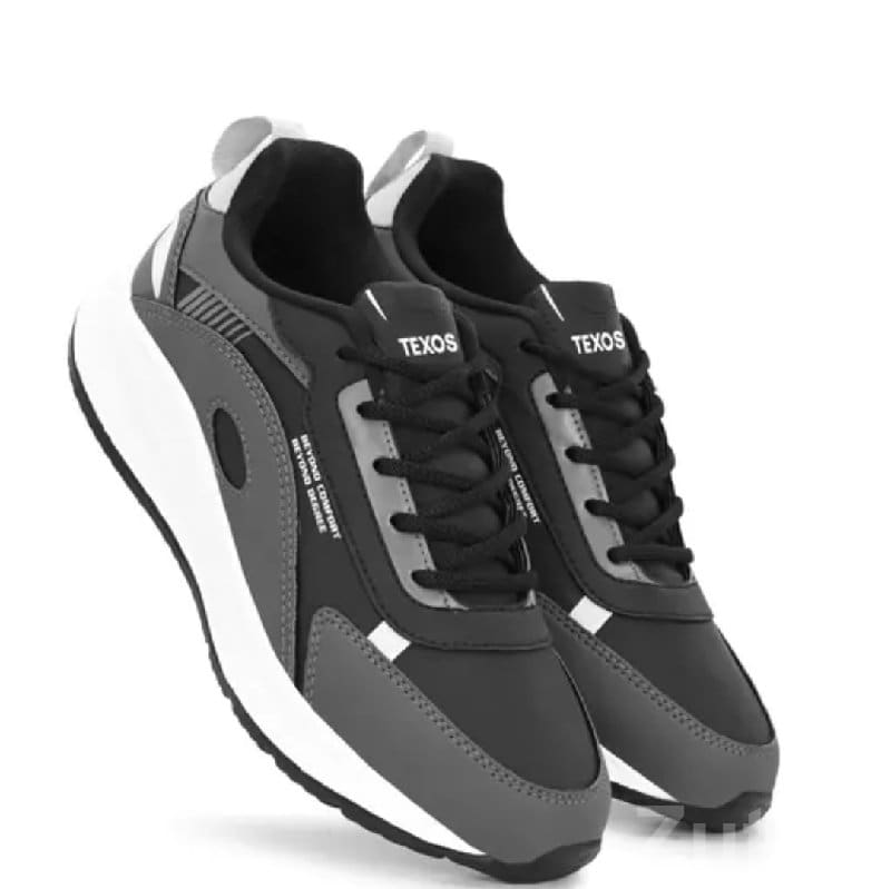 Stylish Grey Orange Sneakers for Men - Mobile Phones - Ranavav - Image 2