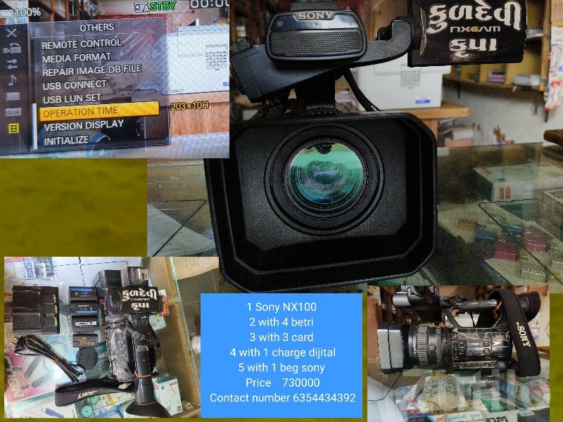 Sony NX100 HD Video Camera Full Kit Sony NX100 HD Video Camera Full Kit