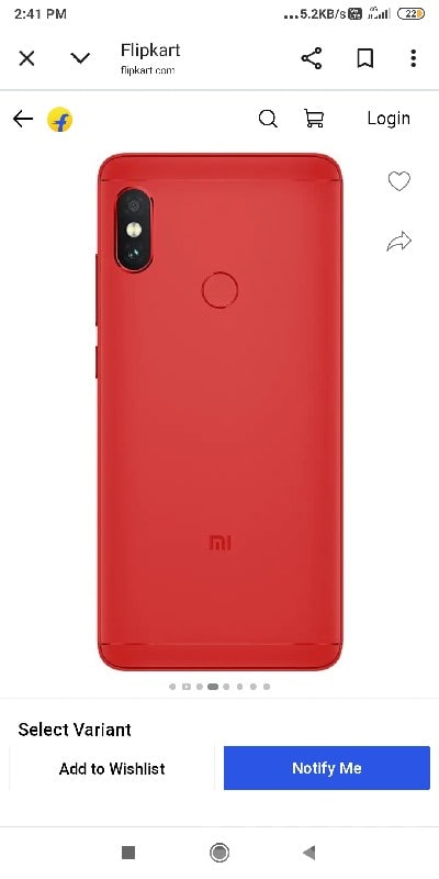 Slim Red Android Smartphone - Mobile Phones - Kalyanpur - Image 2