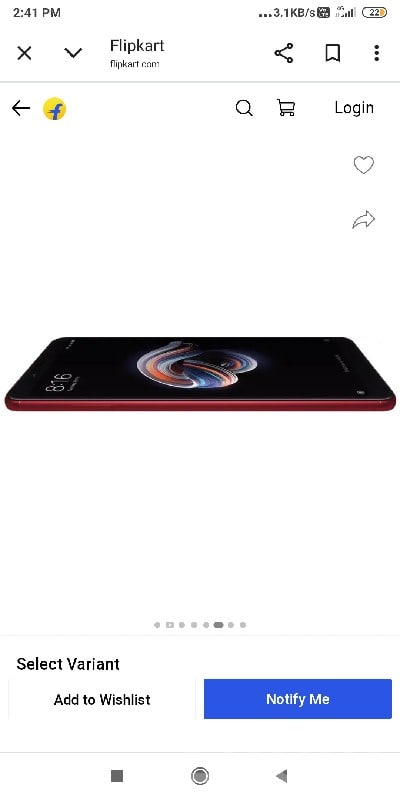 Slim Red Android Smartphone - Mobile Phones - Kalyanpur - Image 3