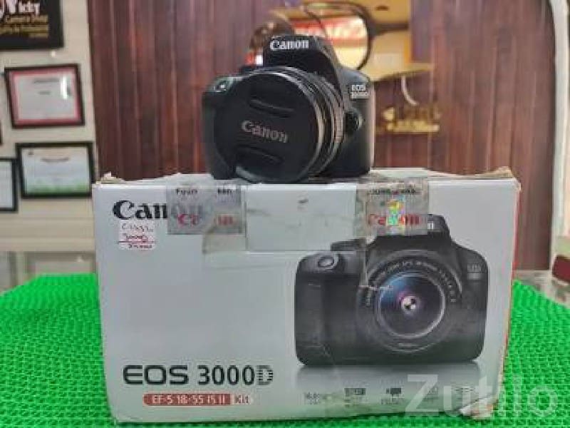 Canon DSLR EOS 3000D with Zoom Lens - મોબાઇલ ફોન - ઉપલેટા - Image 2