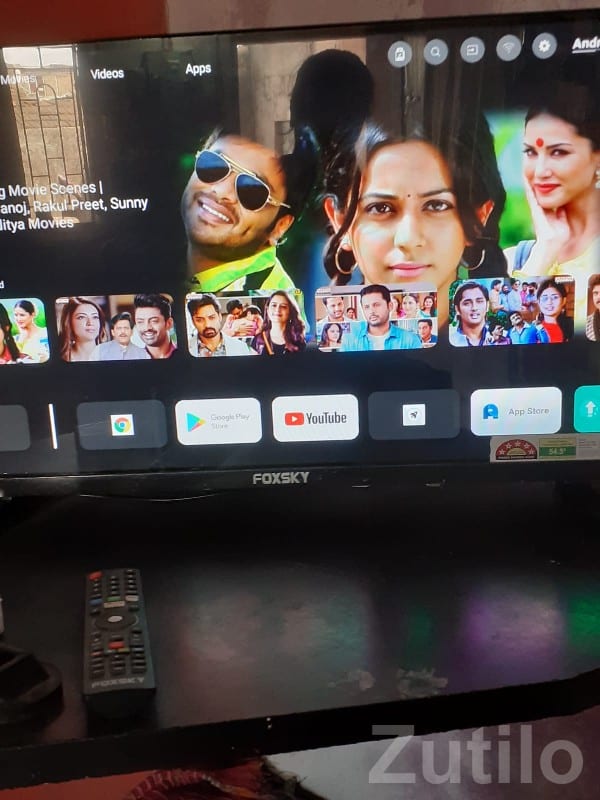Foxsky Smart TV with Remote Control - TVs - Keshod - Image 2