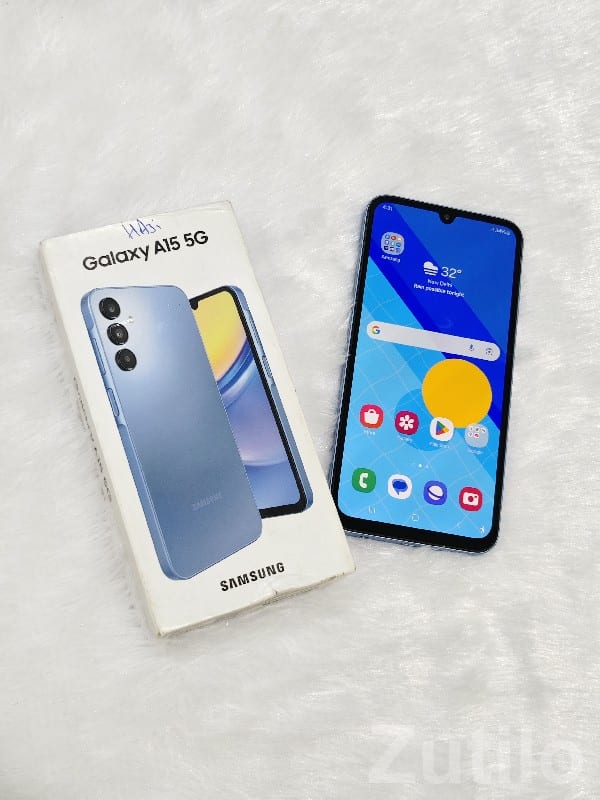 Samsung Galaxy A15 5G Blue with Box - Mobile Phones - Bhanvad - Image 2
