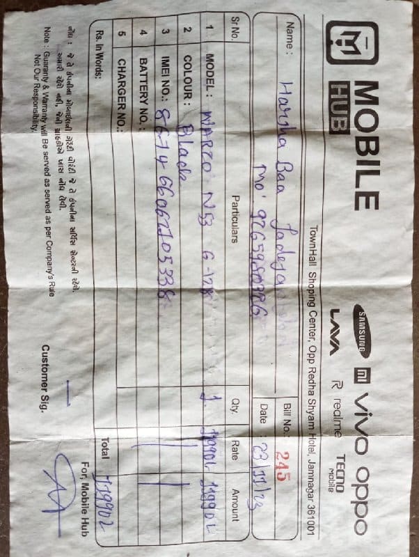 Realme Narzo N53 Black Smartphone - Mobile Phones - Lalpur - Image 2
