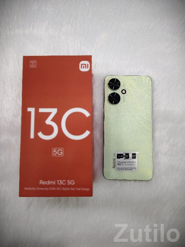 MI 13C 5G 8GB 256GB Mint Green Phone - Mobile Phones - Bhanvad - Image 3