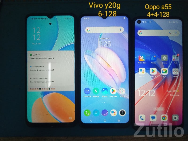 Oppo A55 & Vivo Y20G 128GB Bundle Deal - Mobile Phones - Keshod - Image 2