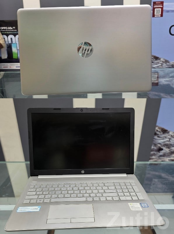 HP 15" Silver Laptop with Numeric Keyboard