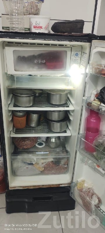 Single Door Floral Design Fridge - Refrigerators - Khambhalia - Image 3