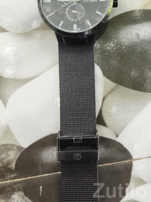 Titan Men’s Watch with Black Mesh Strap - Smart Watches - Rajkot City - Image 2
