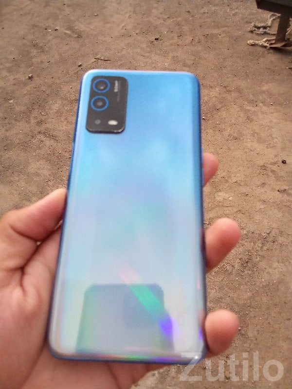 Blue Gradient Dual Camera Smartphone Blue Gradient Dual Camera Smartphone